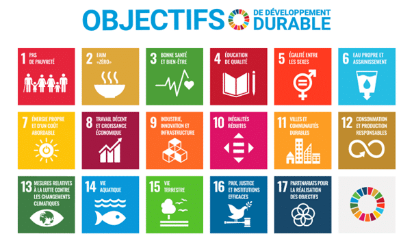 Pacte Mondial de l'ONU - 16 Objectifs Développement durable