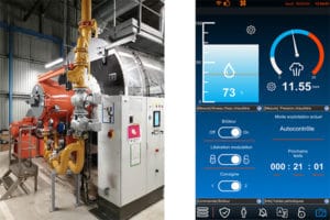 Modulo+500 industrial burner and modernized Navinergy interface